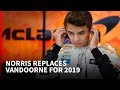 Why McLaren is replacing Vandoorne with Norris