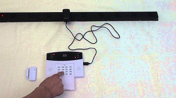 AAS GSM Cellular Alarm System DIY ( 2013 model ) / Deactivating a Sensor