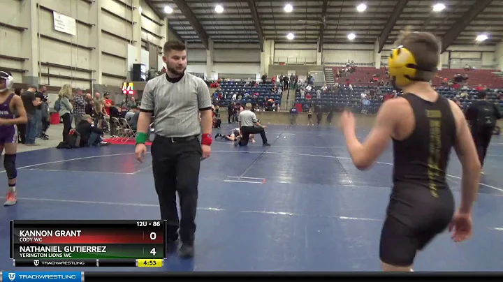 12U 86 Kannon Grant Cody WC Vs Nathaniel Gutierrez...