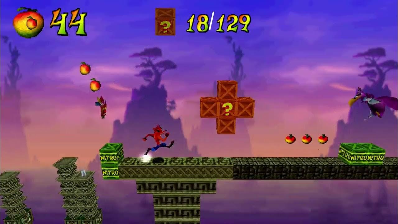 Crash Bandicoot Back In Time (Custom Levels) On The Ropes YouTube