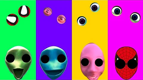 DAME TU COSITA 👀 Wrong Body Parts Dance Funny Puzzle Wrong Heads