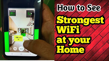 Check Strongest wifi location at your Home with AR technology