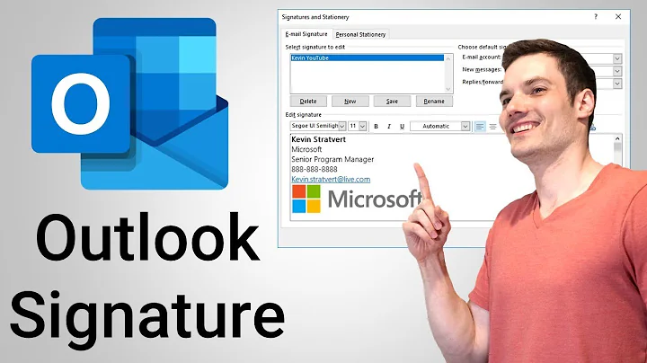 How to Add Signature in Outlook