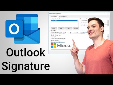 Video: Paano ako magdagdag ng maramihang mga lagda sa Outlook?