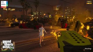 Amanda destroyed all of Michael's cars 😥 #gtav