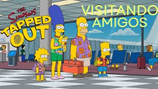 Visitando Amigos y Ciudades en Los Simpson Springfield Abril 2024