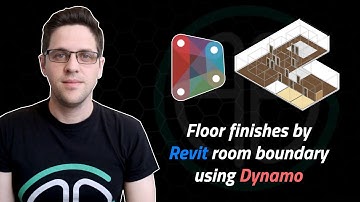 Floor finishes by Revit room boundary using Dynamo (revisited)!