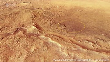 Fly Over the Mars Perseverance Rover