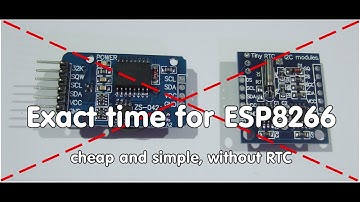 #67 Exact Time without RTC Module for the ESP8266: NTP Time