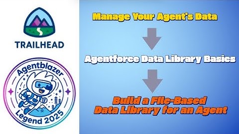 Build a File Based Data Library for an Agent || Agentforce Data Library Basics