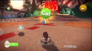 Little Big Planet Karting - Public Beta - Story Mode Gameplay - Part 1