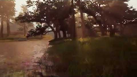 Unreal Engine Level made using Free Paragon Assets