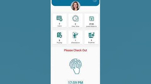 ODOO ATTENDANCE MOBILE APP