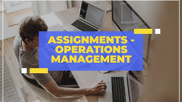 NMIMS Assignment - Operations Management - December 2022