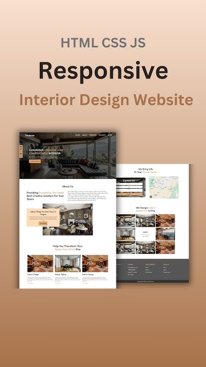 Responsive Website Html CSS and JavaScript #HTML #css #JavaScript # ...