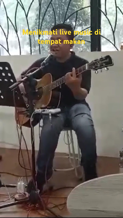 Menikmati live music di tempat makan#music#youtube pemula