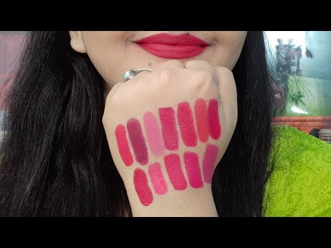 Top 10 my favourite pink lipstick for indian festivals for indian skintone | bridal pink lipstick