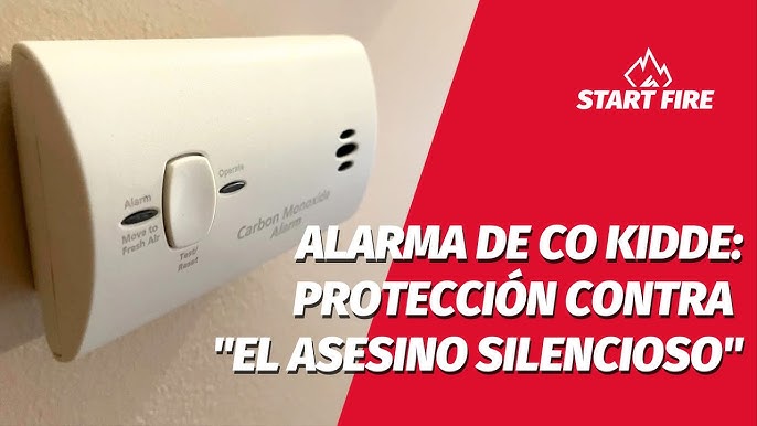 Combi detector de humo y monóxido de carbono de Kidde 10SCO