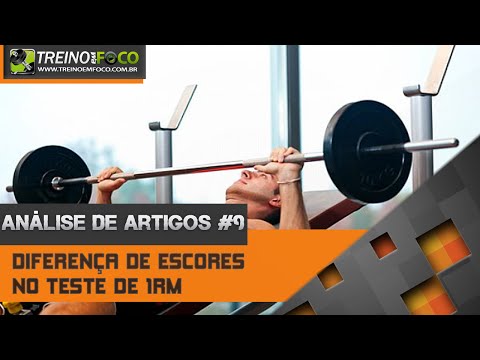 Diferentes Protocolos e diferença de escores no Teste de 1RM - Análise de Artigos #9