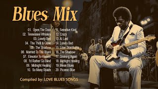 BLUES MIX 1975 - Top Slow Blues Music Playlist - Best Whiskey Blues Songs of All Time