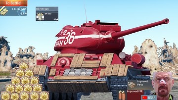 NEW T-34-85 STP stock EXPERIENCE IN TOP TIER