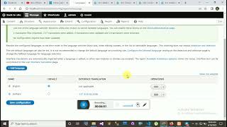 how to install module and configuring Content Translation drupal 9