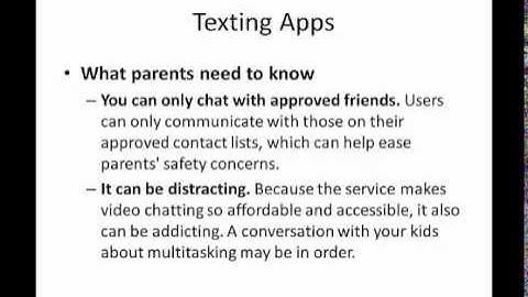 Social Media Apps Review - Texting Apps