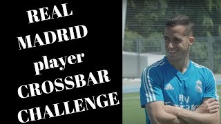 Real Madrid stars take the crossbar challenge!\/LUCAS VAZQUEZ\/BRAHIM DIAZ\/FEDE VALVERDE