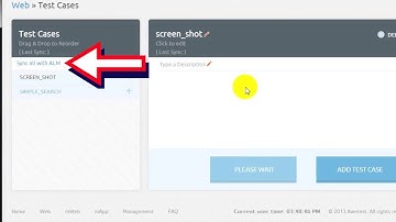 Awetest Highlights: Integration with HP ALM Test Plan Module