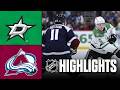 Stars Vs Avalanche NHL Highlights March 18 2026