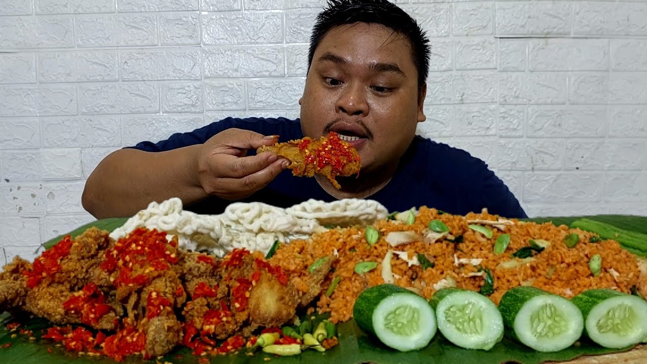 1KG LEBIH NASI GORENG MAUT+AYAM GEPREK SAMBAL PEDAS BRUTAL..