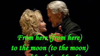 From Here to the Moon and Back (with lyrics) - Joyful Noise - Dolly Parton chords