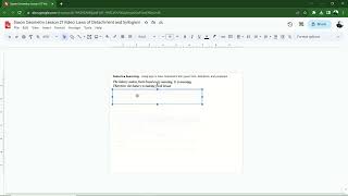 Saxon Geometry Lesson 21 Video 1: Laws of Detachment and Syllogism.mp4