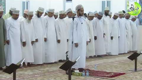 من تراويح 1439هـ بجامع الرحمة بنيابة الحوقين للقارئ محمود الهنائي