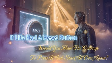 If Life Had A Reset Button, Would You Have The Courage To Press It And Start All Over Again?
