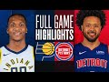 PACERS at PISTONS | FULL GAME HIGHLIGHTS | December 11, 2023