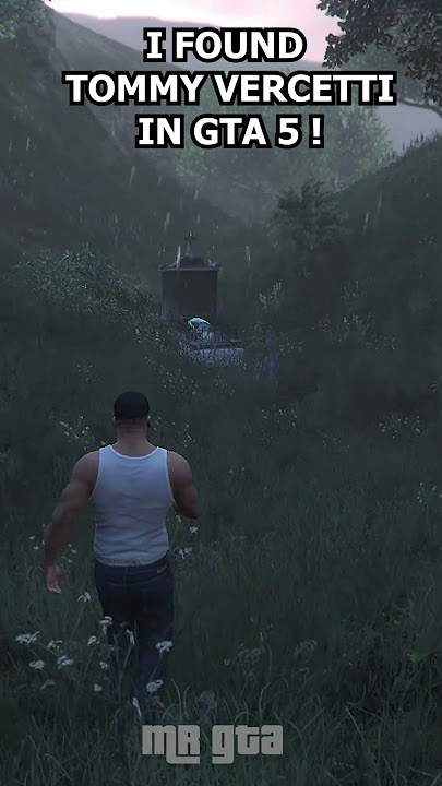 CJ grave 🪦 & house secret in GTA 5 #gta #gta5 #gtav #found #cj