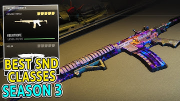 Modern Warfare 2 Best SnD Class Setups & Settings SEASON 3! (MWII Search and Destroy Class Guide)