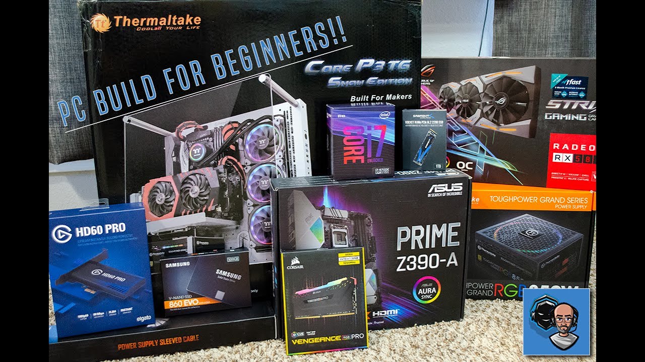 PC Build Components for Beginners: Box Reveal - YouTube