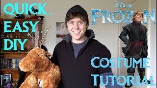 DIY MALE DISNEY COSTUME TUTORIAL | FROZEN'S KRISTOFF!!!