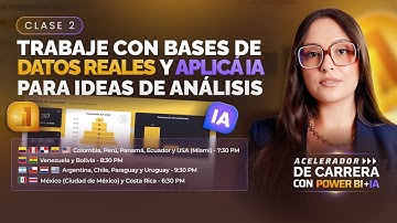 Clase 2 - Aprenda trabajar con bases de datos en el mundo real - Acelerador de carrera con Power BI