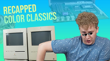 Recapped Apple Macintosh Color Classic Testing | Ft. Branchus Creations