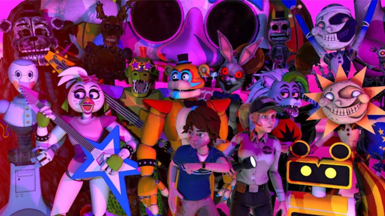 Fnaf Security Breach Episode 1 : La Garderie Sun et Moon deux Caractère différent !!!