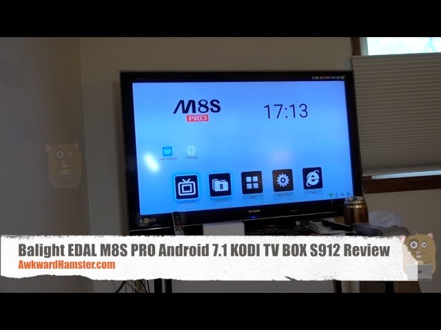 Balight M8S PRO Android 7.1 KODI TV BOX S912 Review 