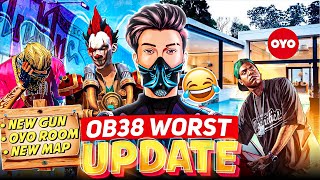 OYO ROOM IN NEW UPDATE OB38 || GARENA FREE FIRE MAX😱 @Skylord69