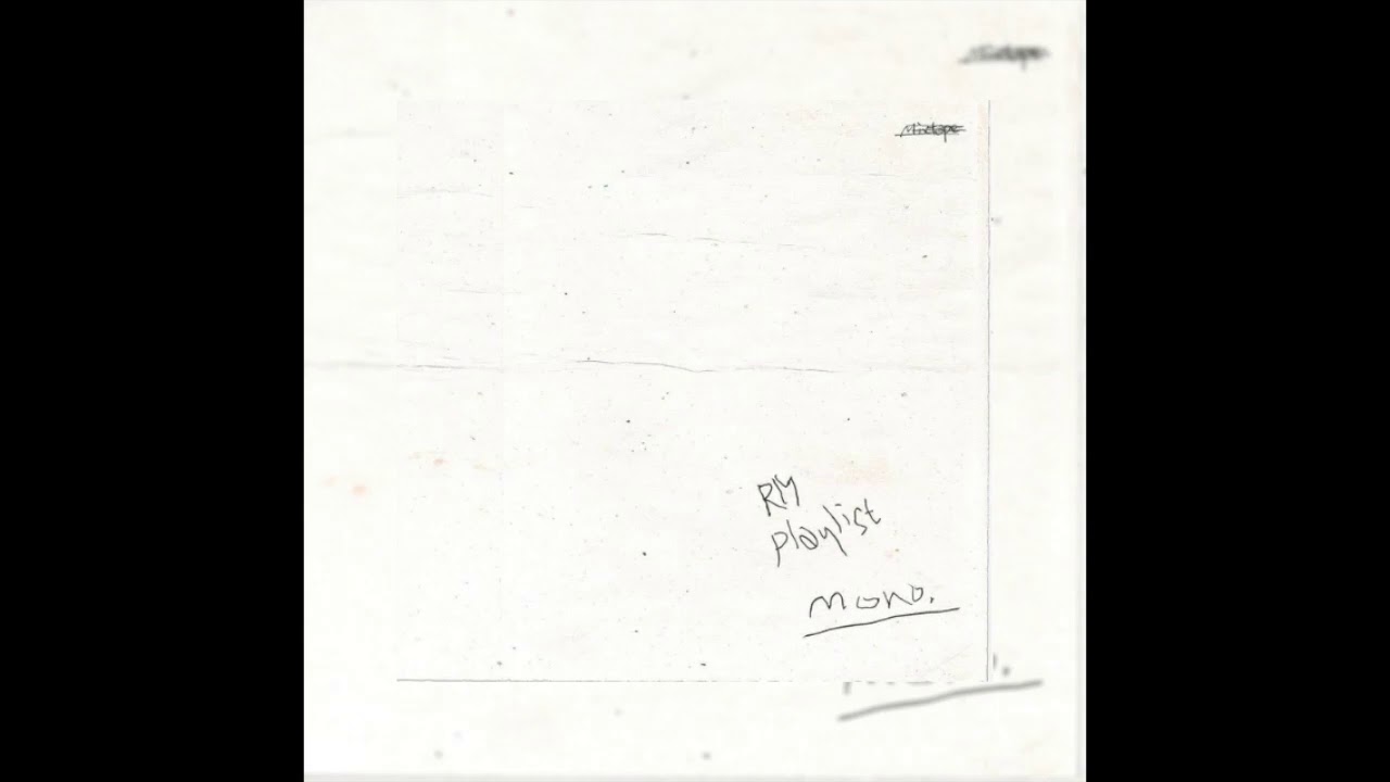 RM   Seoul prod HONNE Audio