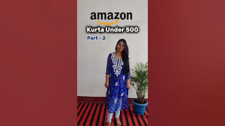 Long Kurti/Kurta Under 500😱| #amazonfinds College/Office Wear kurta/Kurti |Bindass Post#viral#shorts