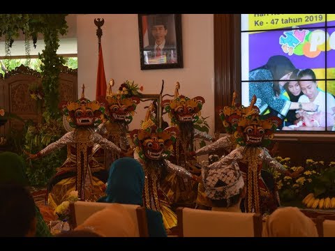 Tari Jaripah Di Pendopo Festival Bayi Posyandu Seni Banyuwangi