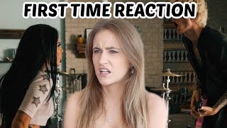 FIRST TIME REACTION TO MACHINE GUN KELLY \& HALSEY - FORGET ME TOO (MUSIC VIDEO)