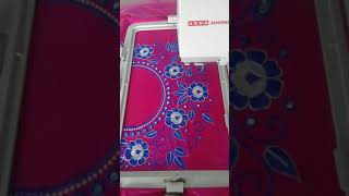 mirror work blouse designs in usha janome memory craft 550e